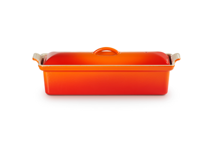 Traditional Rectangular Terrine 2Qt Flame