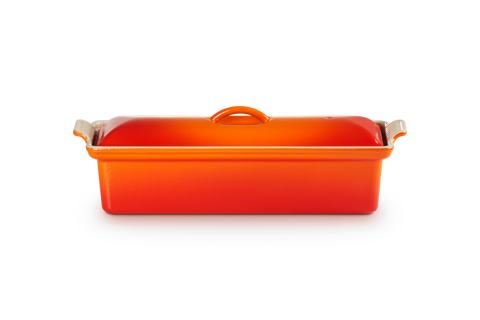 Traditional Rectangular Terrine 2Qt Flame