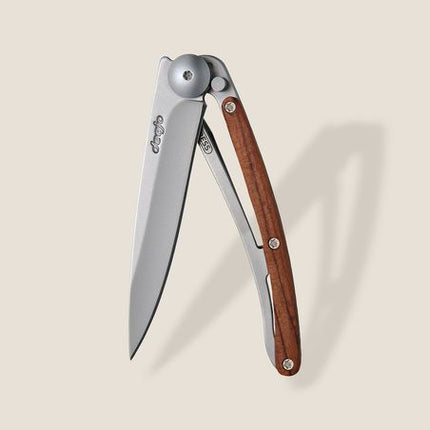 27g, Knife Blank Coral Wood, Grey