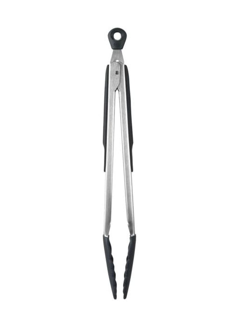 12 in Tongs With Silicone Heads