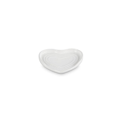 Signature Spoon Rest White Heart