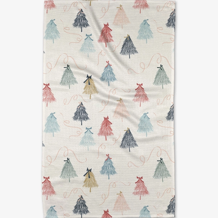 Geometry Tea Towel Winter Wonderland
