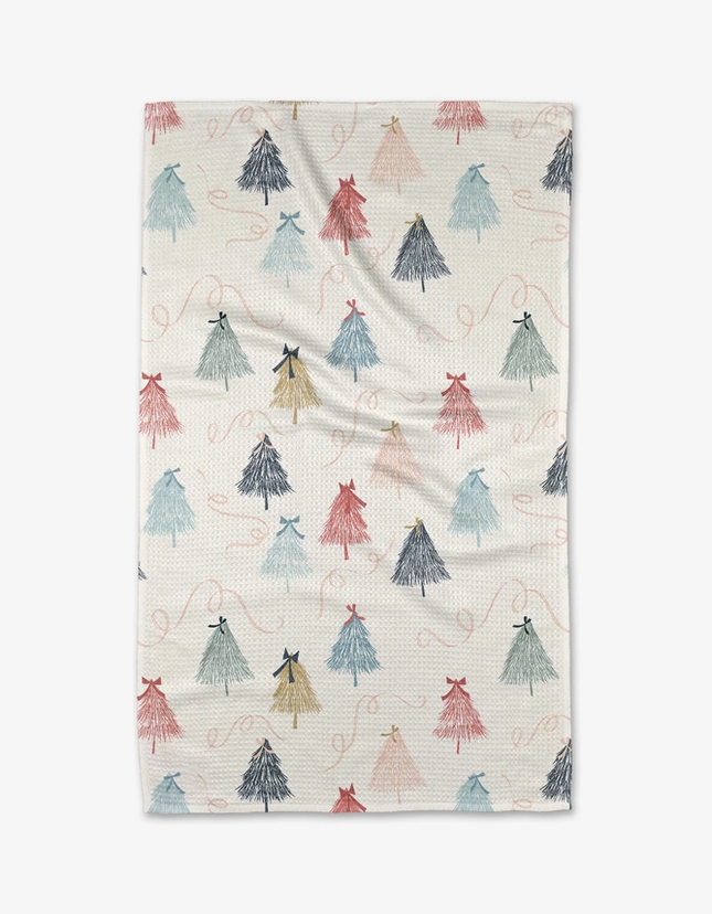 Geometry Tea Towel Winter Wonderland