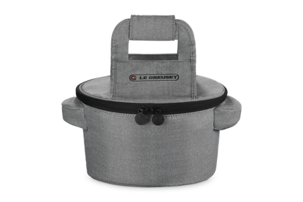 Round Dutch Oven Tote Bag Noir