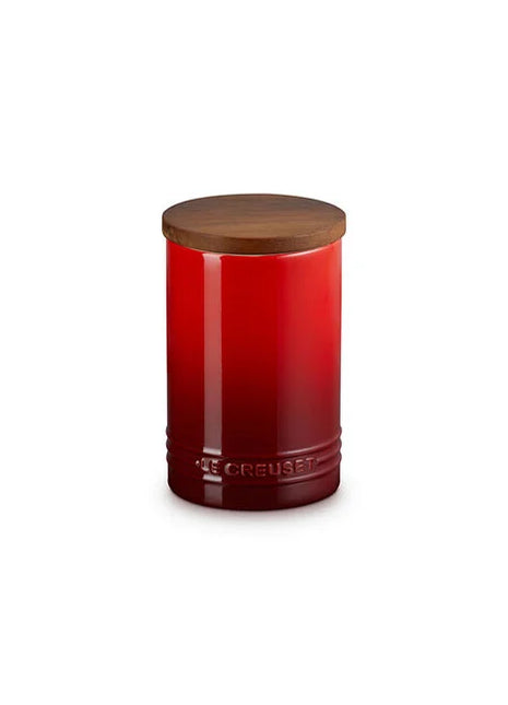 Signature Canister w/ Wood Lid 26 Oz