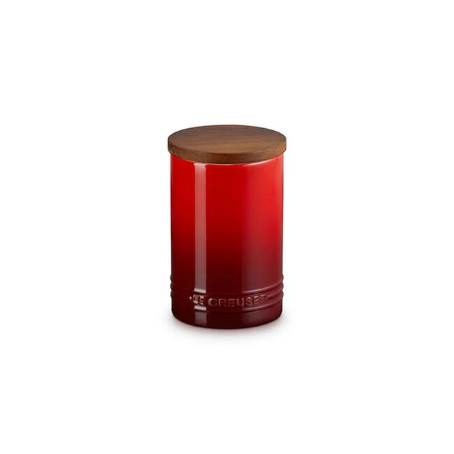 Signature Canister w/ Wood Lid 26 Oz