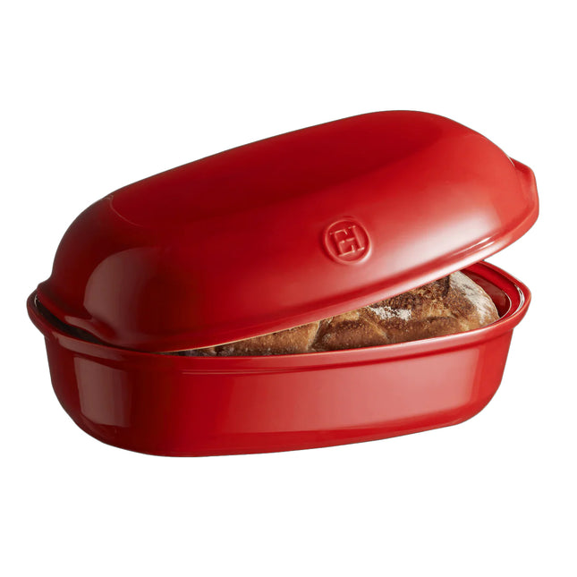 Artisan Bread Baker - Oval - Burgandy