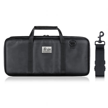 Knife Roll Bag (6 Pockets + Shoulder Strap)