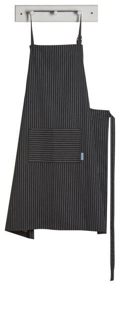 Now Designs Mighty Apron Pinstripe Black