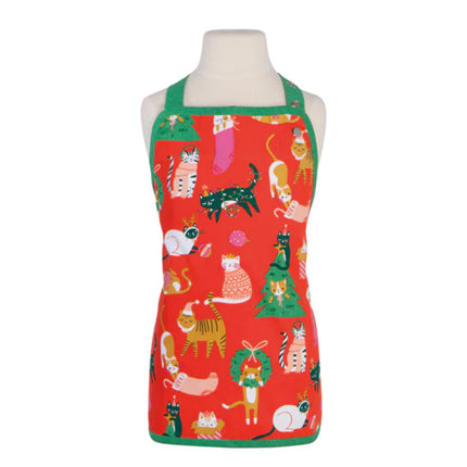 Now Designs Holiday Kids Apron Let It Meow DC
