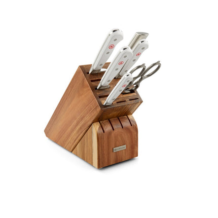 Wusthof Classic White 7 Pc Block Set