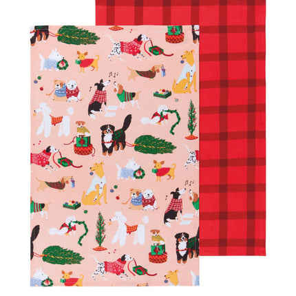 Printed Dishtowels Set/2