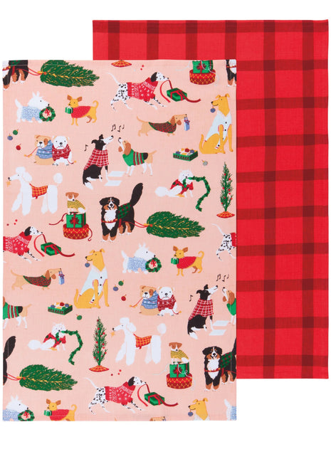 Printed Dishtowels Set/2