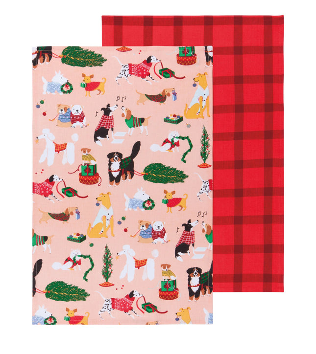 Printed Dishtowels Set/2