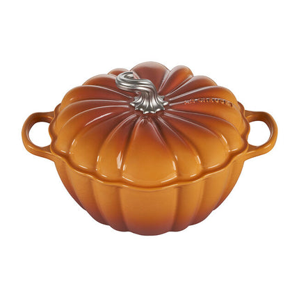 Cast Iron Pumpkin Cocotte 4 Qt