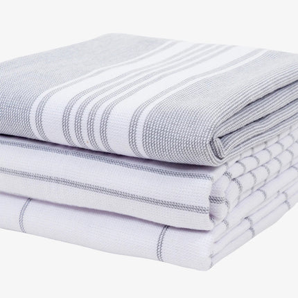Monaco Dual Purpose Terry Kitchen Towel Set/3