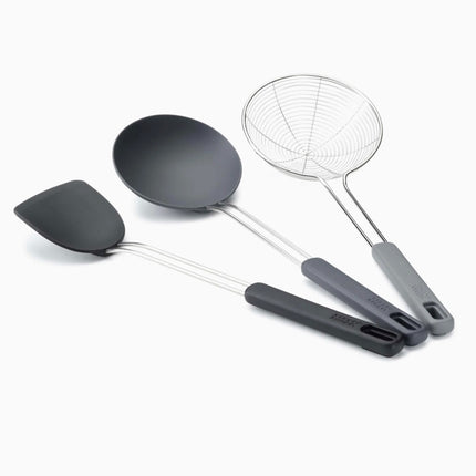 Compact Wok Utensil 3 Pc Set