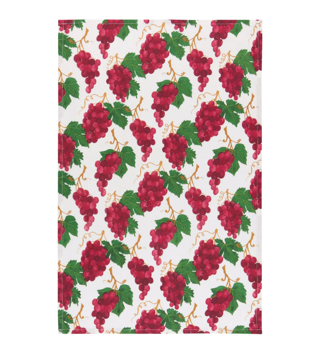 Food Printed Towel Grapes DC