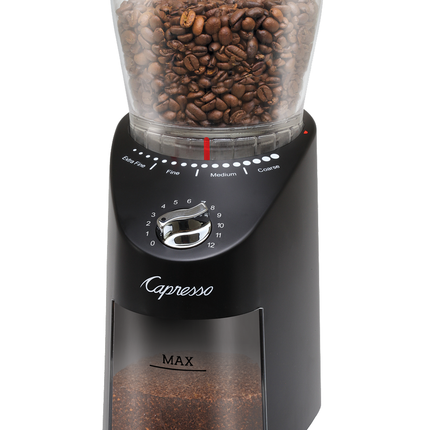 Infinity Plus Conical Burr Coffee Grinder Abs Black