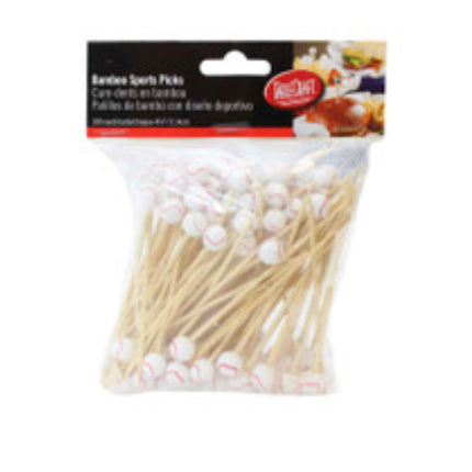 Decorative Sport Pick Pk Of 100 Baseball