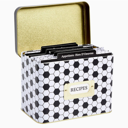 Tin Recipe Box