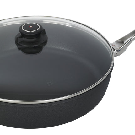 XD Saute Pan w/ Lid And Stainless Steel Handle 12.5 in 5.8 qt