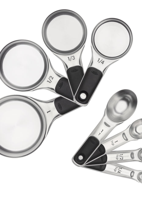 SS Measuring Cup and Spoon Set