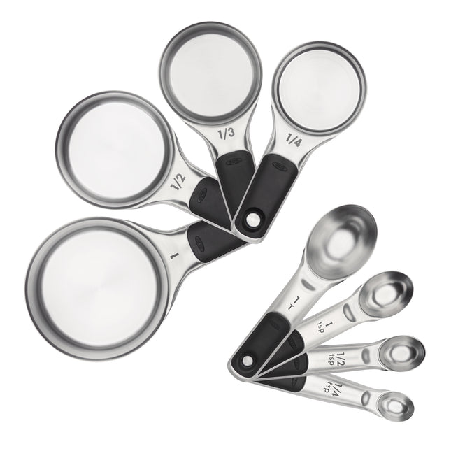 SS Measuring Cup and Spoon Set