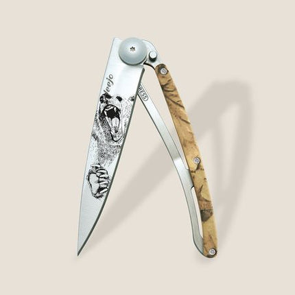37g, Knife Grizzly  Camo, Brown Grey