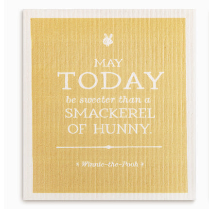 Swedish Dish Cloth - Pooh Sweeter Than Hunny*