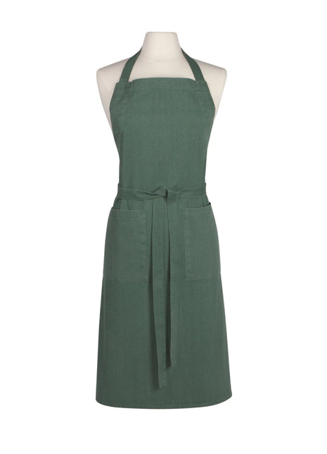 Heirloom Stonewash Apron Jade