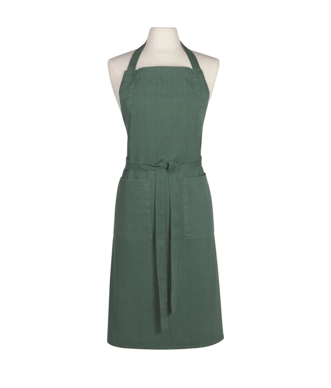 Heirloom Stonewash Apron Jade