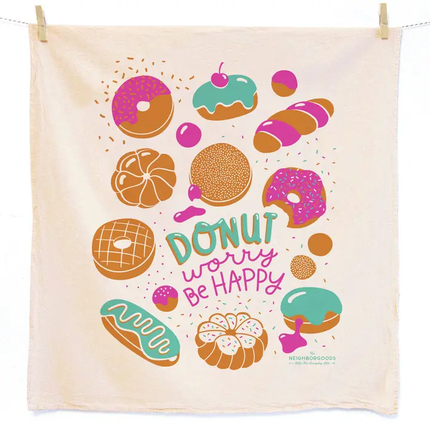 Dish Towel Donut IA