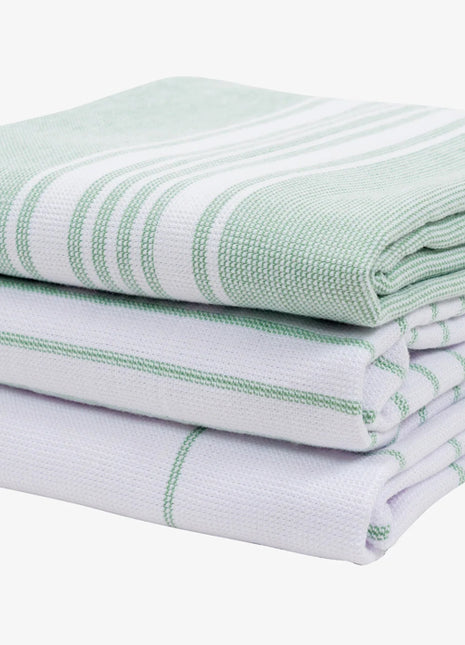 Monaco Dual Purpose Terry Kitchen Towel Set/3