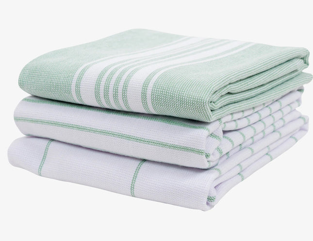 Monaco Dual Purpose Terry Kitchen Towel Set/3