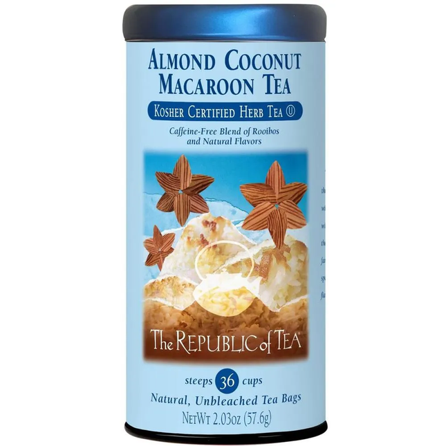 Seasonal Tea Almond Coconut Macaroon