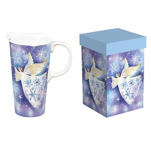Ceramic Travel Cup Season to Sparkle