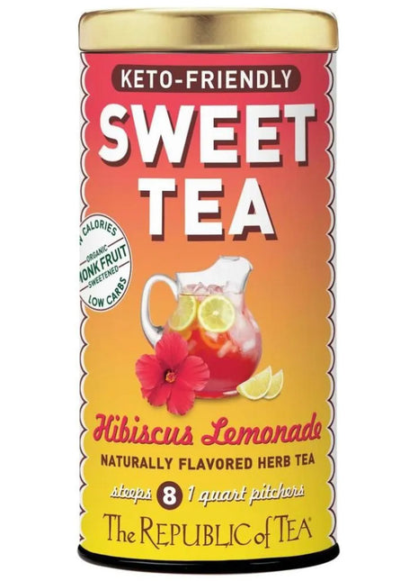 Republic of Tea Iced Tea Sweet Hibiscus Lemonade Sweet Tea