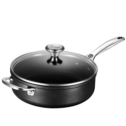 Toughened Nonstick Saute Pan w/glass Lid Pro 4.25 qt