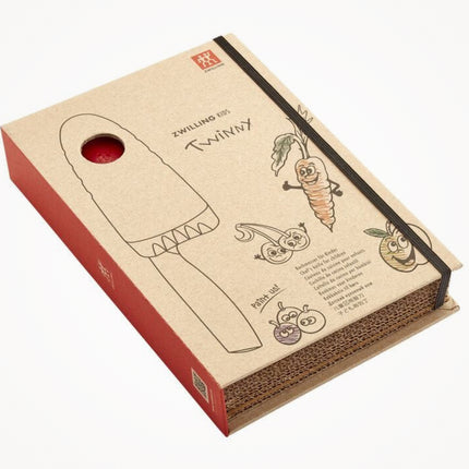 Twinny Kid's  Chef's, Knife , Red