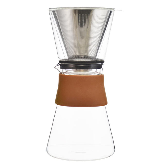 Coffee Dripper Amsterdam w/ Double Walled Glass Top