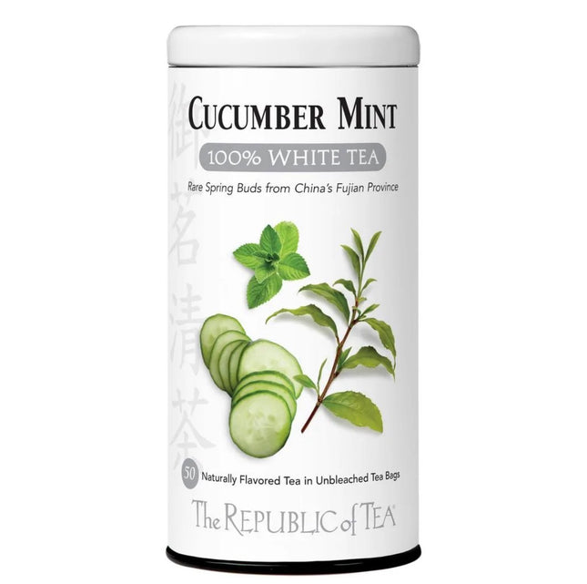 100% White Tea Cucumber Mint