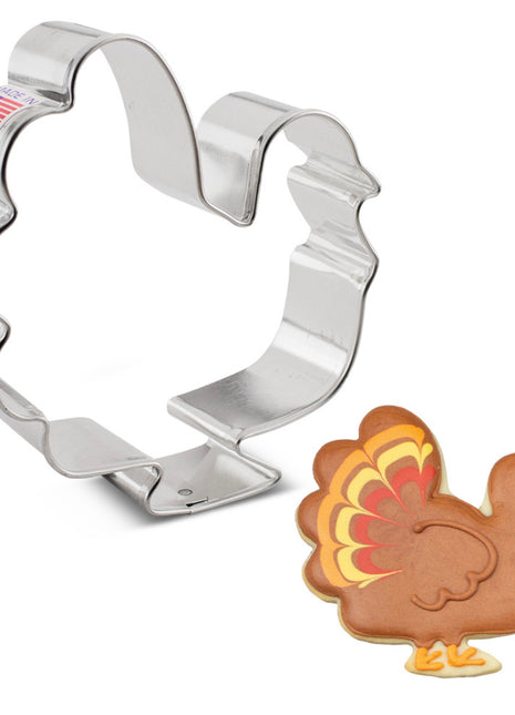 Fall Holiday Cookie Cutter Turkey