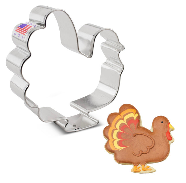 Fall Holiday Cookie Cutter Turkey