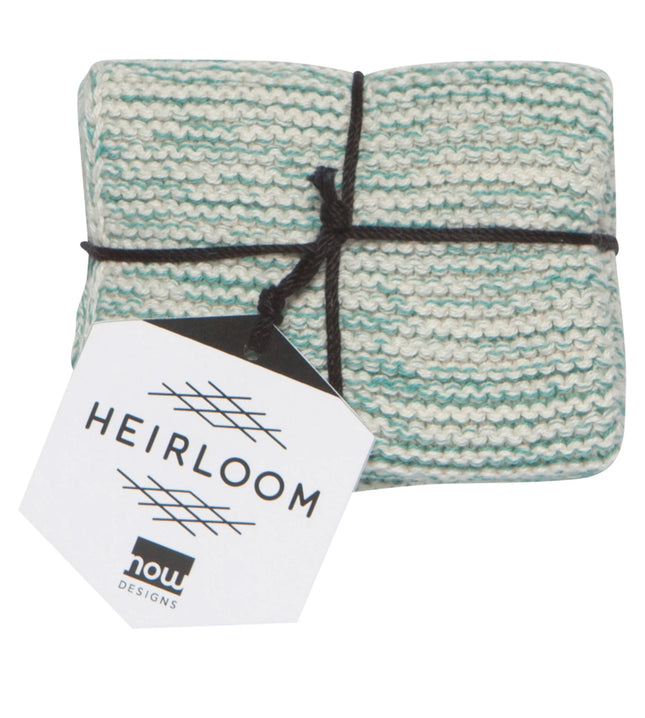 Heirloom Knit Dishcloths s/2