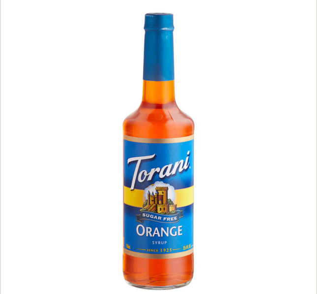Sugar Free Flavoring Syrup Orange
