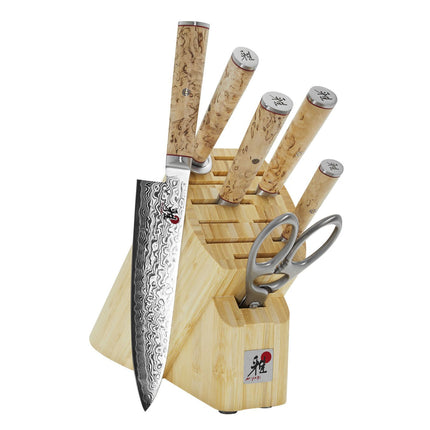 Birchwood Sg2 7 Pc Knife Block Set