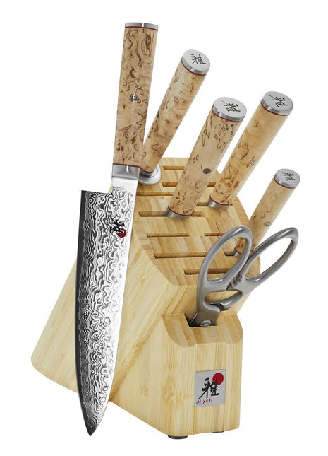 Birchwood Sg2 7 Pc Knife Block Set