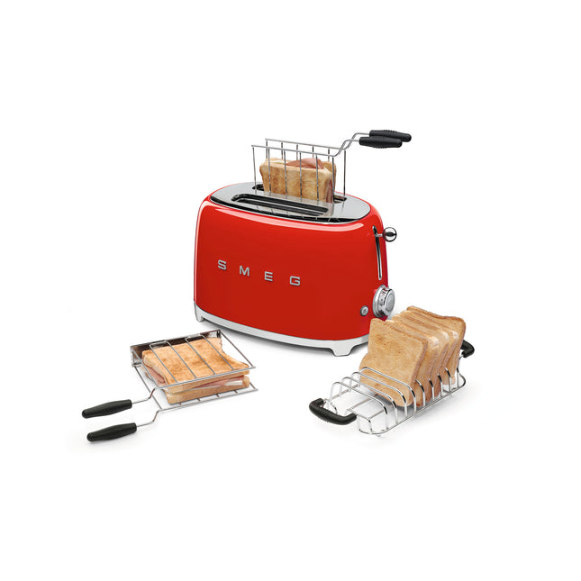 4 Slice Toaster 11x18 Red IA