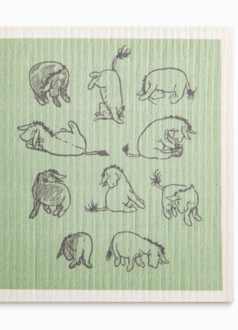 Swedish Dish Cloth Pooh Eeyore
